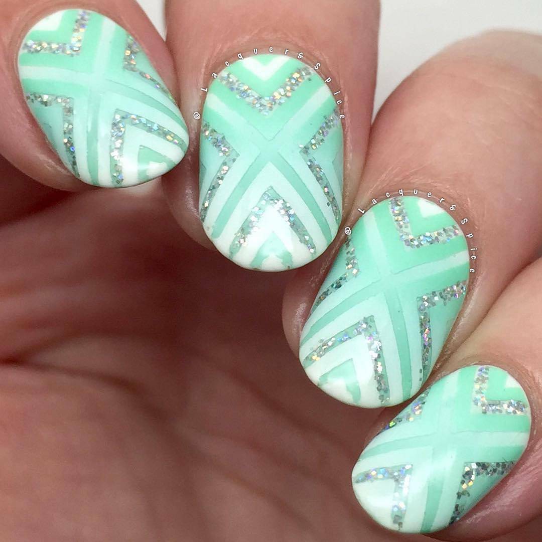 X-pattern stencils for nails, nail stickers, nail art, nail vinyls