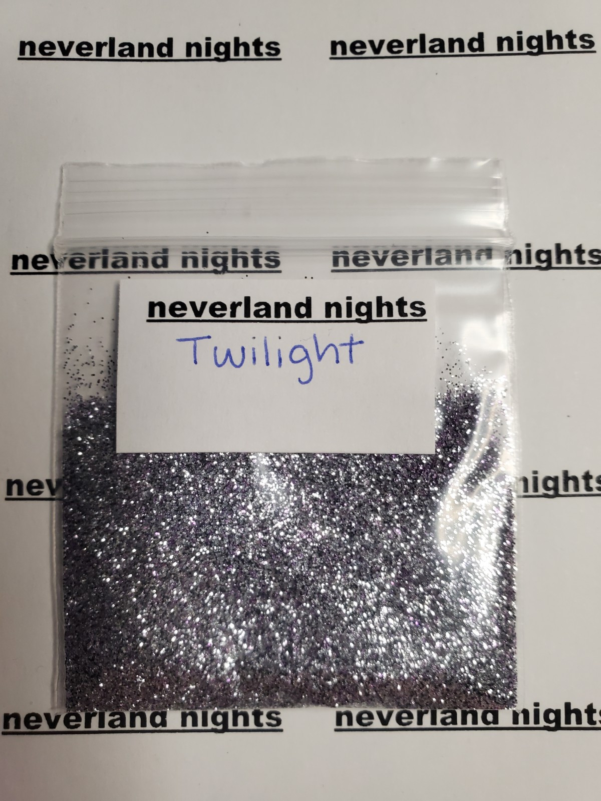 Twilight | Glitter Mix|Nail Art|Acrylics & Gels | Silver & Lavender