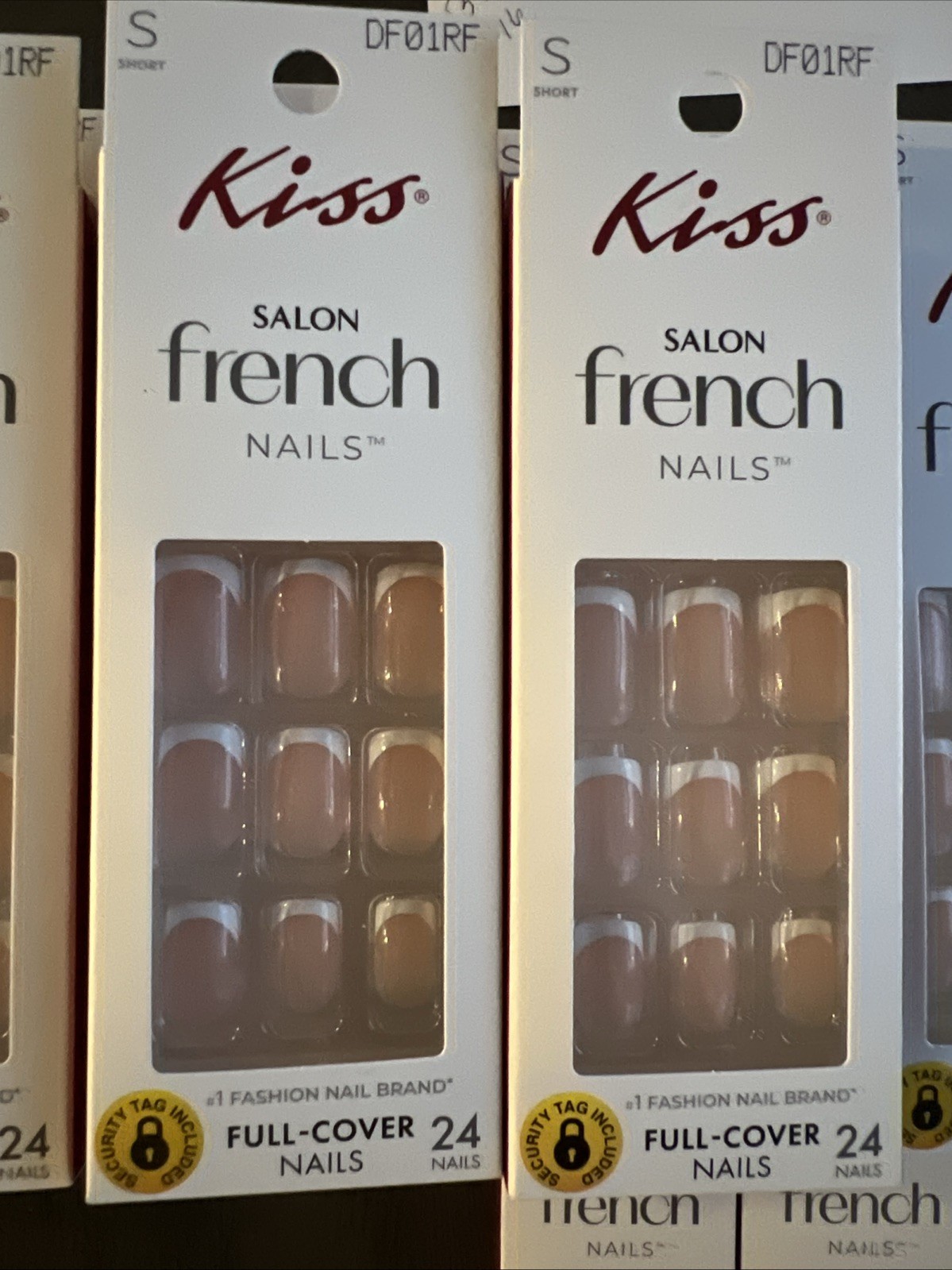 2x~Kiss Salon, French Nails Size~Short~New~ “ Changeless”