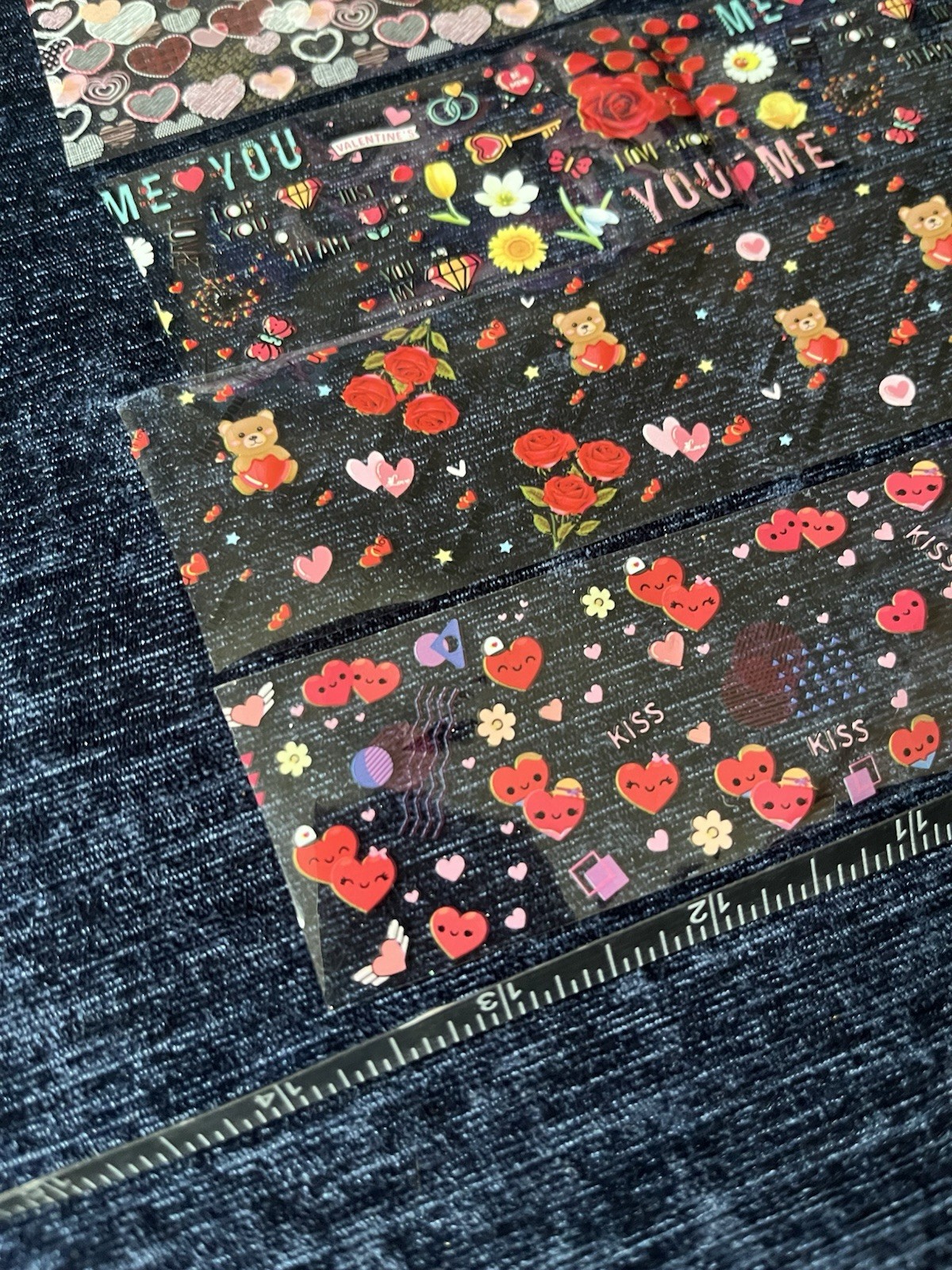Foil Transfer Nail Art 45 Sheets 20/13 Inches Foil Nail Wraps