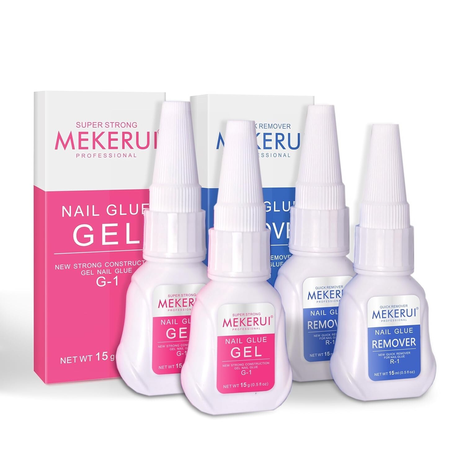 Gentle Super Strong Nail Glue Gel for Sensitive Nails – Non-Toxic Formula
