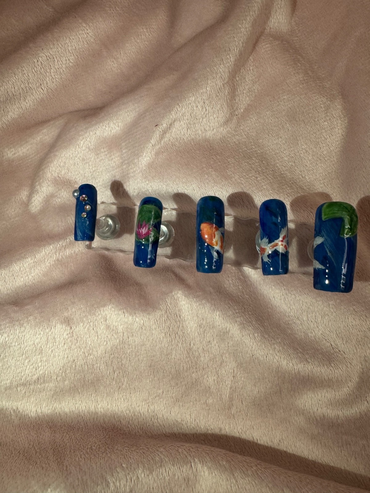 handmade gel press on nails