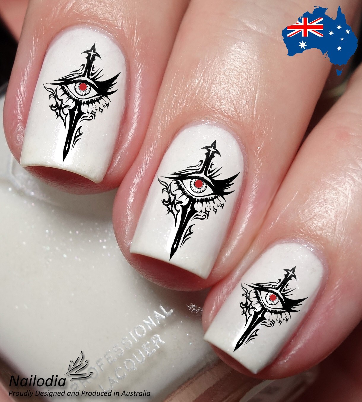 Spiritual Third Eye Nail Art Decal Sticker Water Transfer Slider