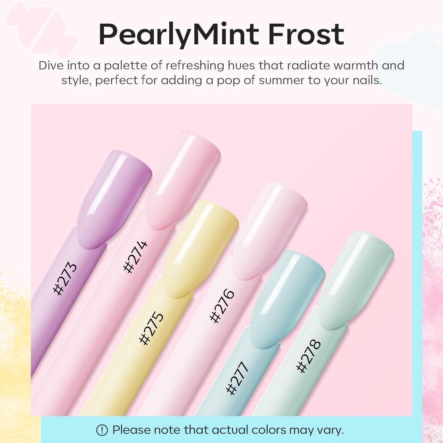 Limited Edition Macaron Acrylic Powder – 6 Vibrant Colors for Stunning Nail Art!
