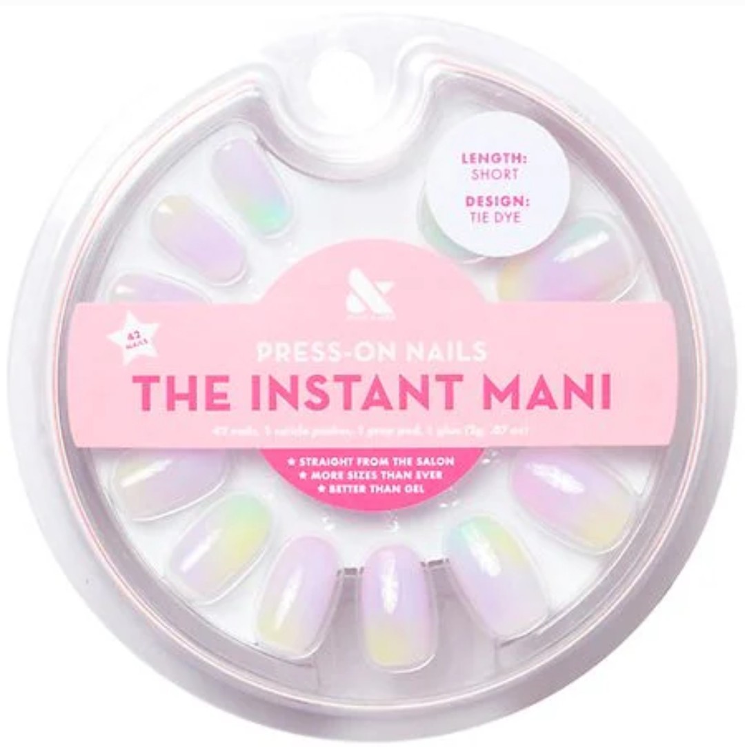 Olive and June the Instant Mani Tie Dye Short