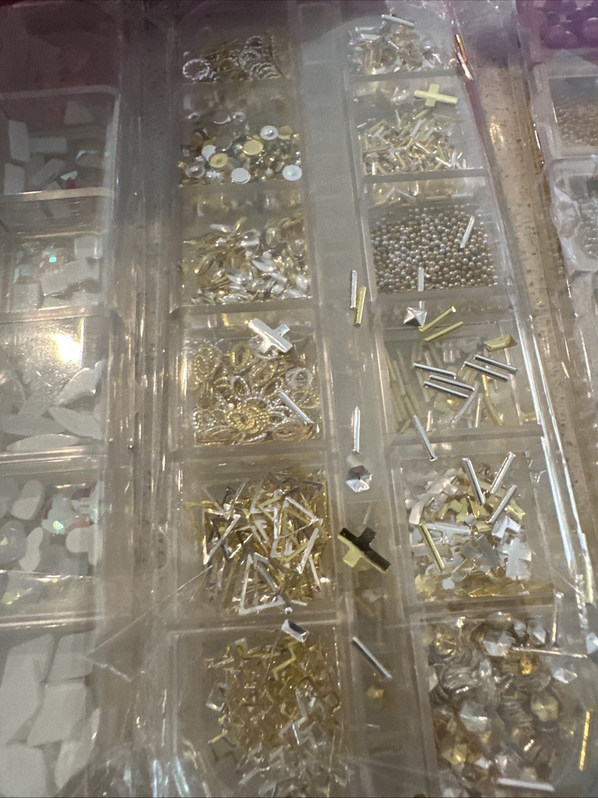Nail Art Assorted Charms & Tools