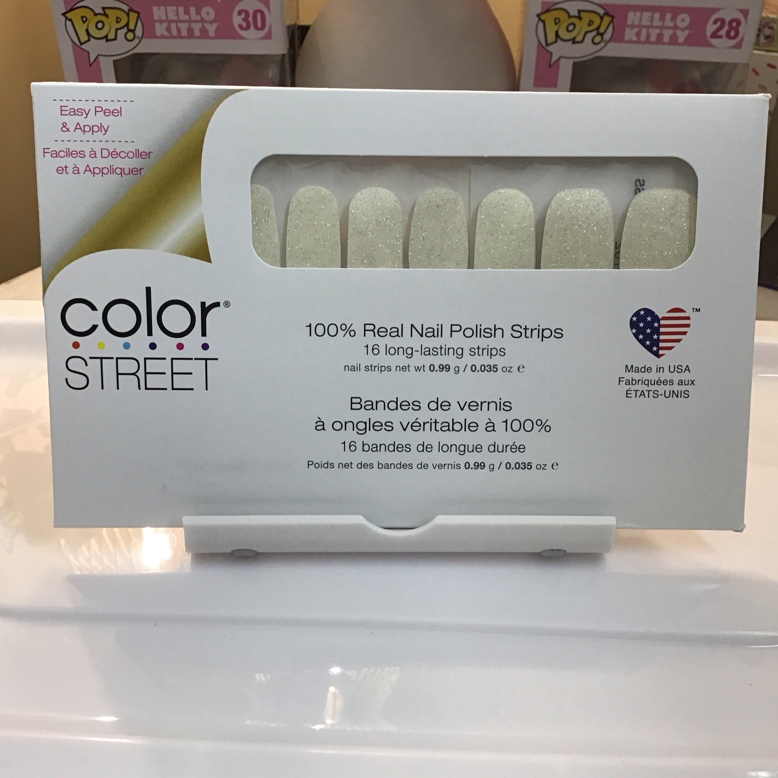 Color Street Glitter Nail Polish Strips Couldn’t Carat Less (not retired)