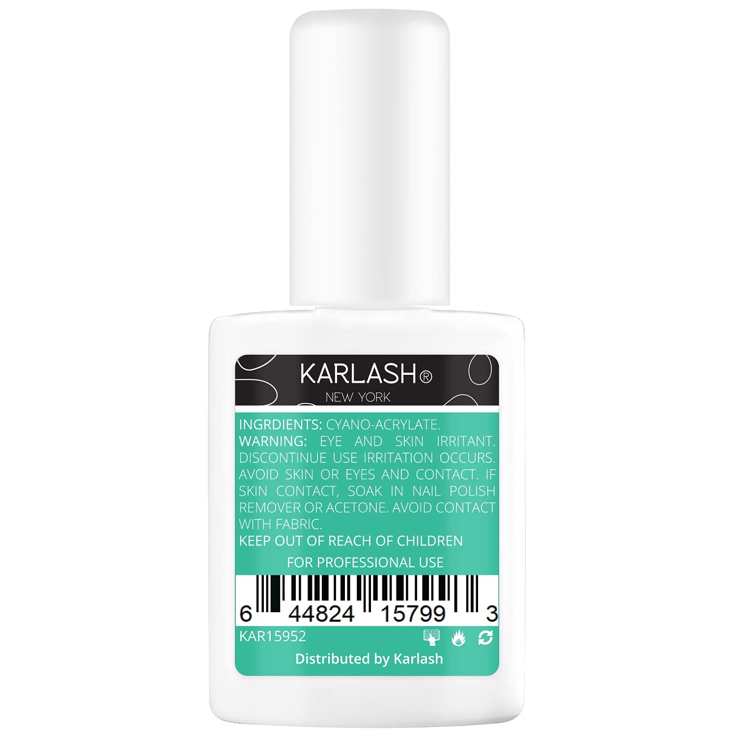 Super Strong Brush on Nail Glue for Acrylic Nails and Press on Nails Nail Bond