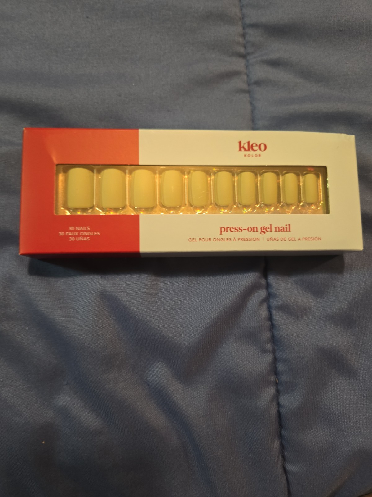 KLEO KOLOR PRESS ON GEL NAILS: MOSS BOSS:FREE SHIPPING