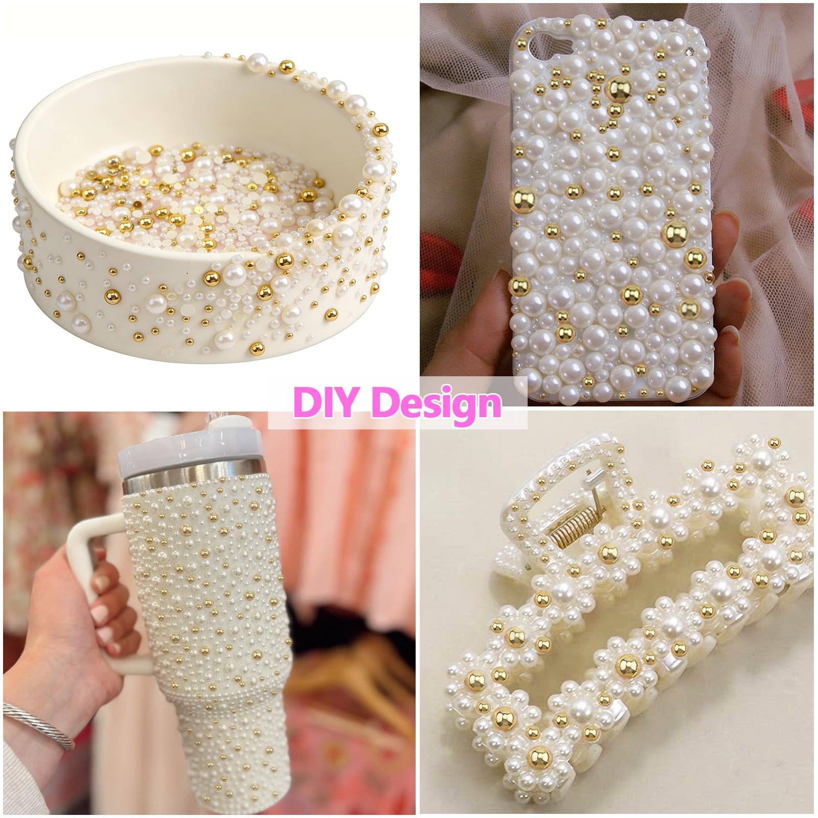SEMATA Bedazzling Kit Cream Gems