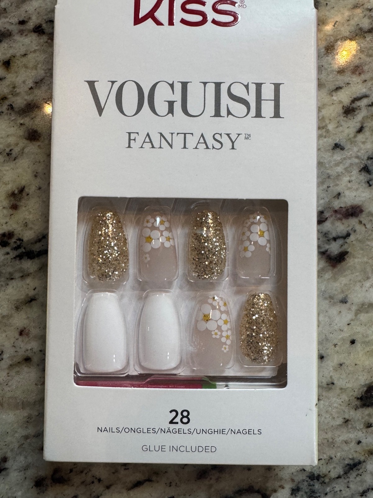 BRAND NEW Kiss Glue-On Nail Sets (3)