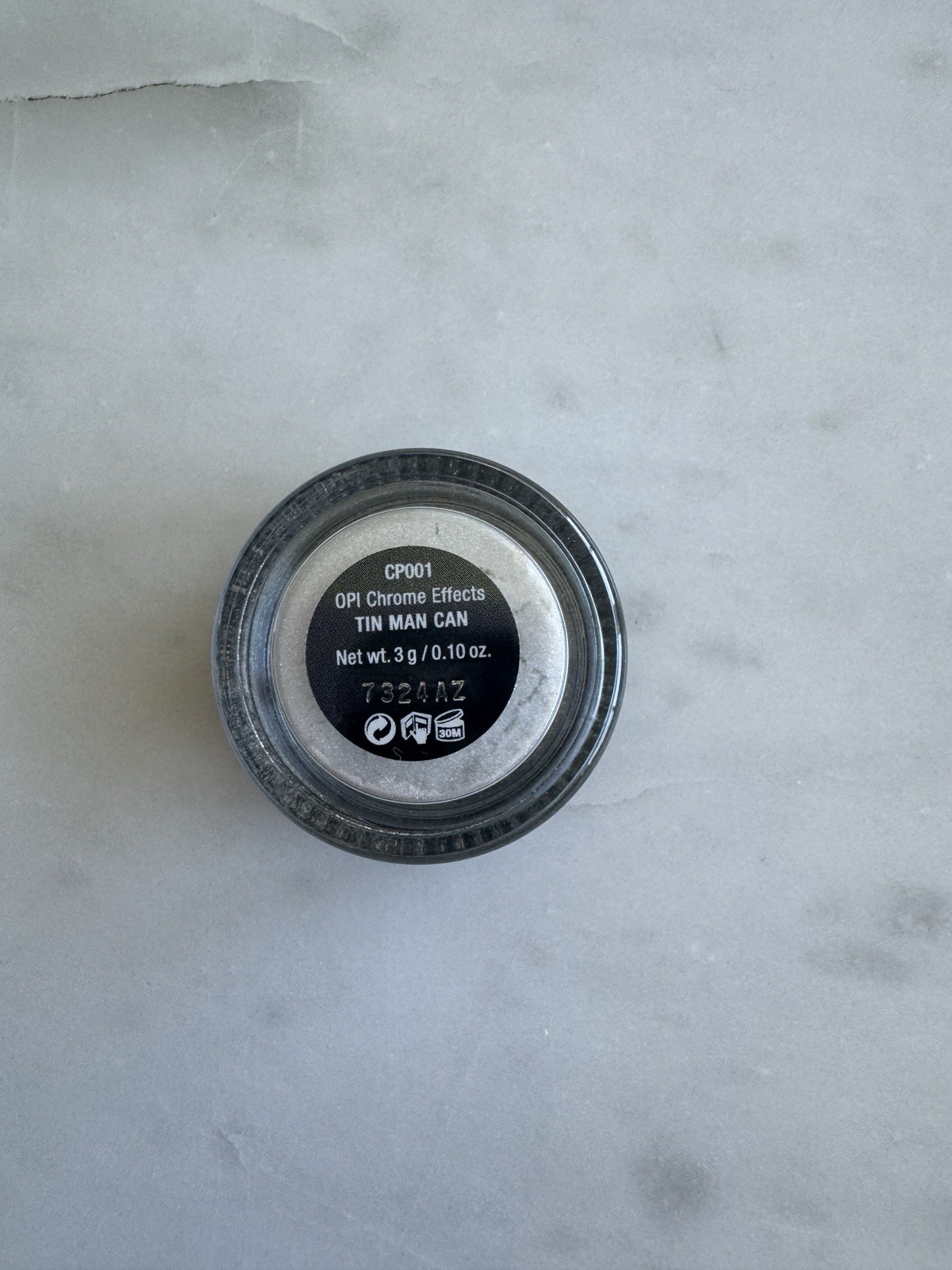 Opi Tin Man Can Chrome Powder