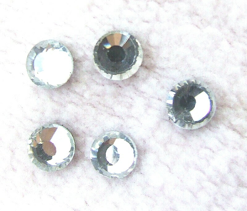 DMC Gem Mixed Joblot Iron On Hotfix GlassRhinestone SS6,10,16, 20,30,2mm,3,4-6mm