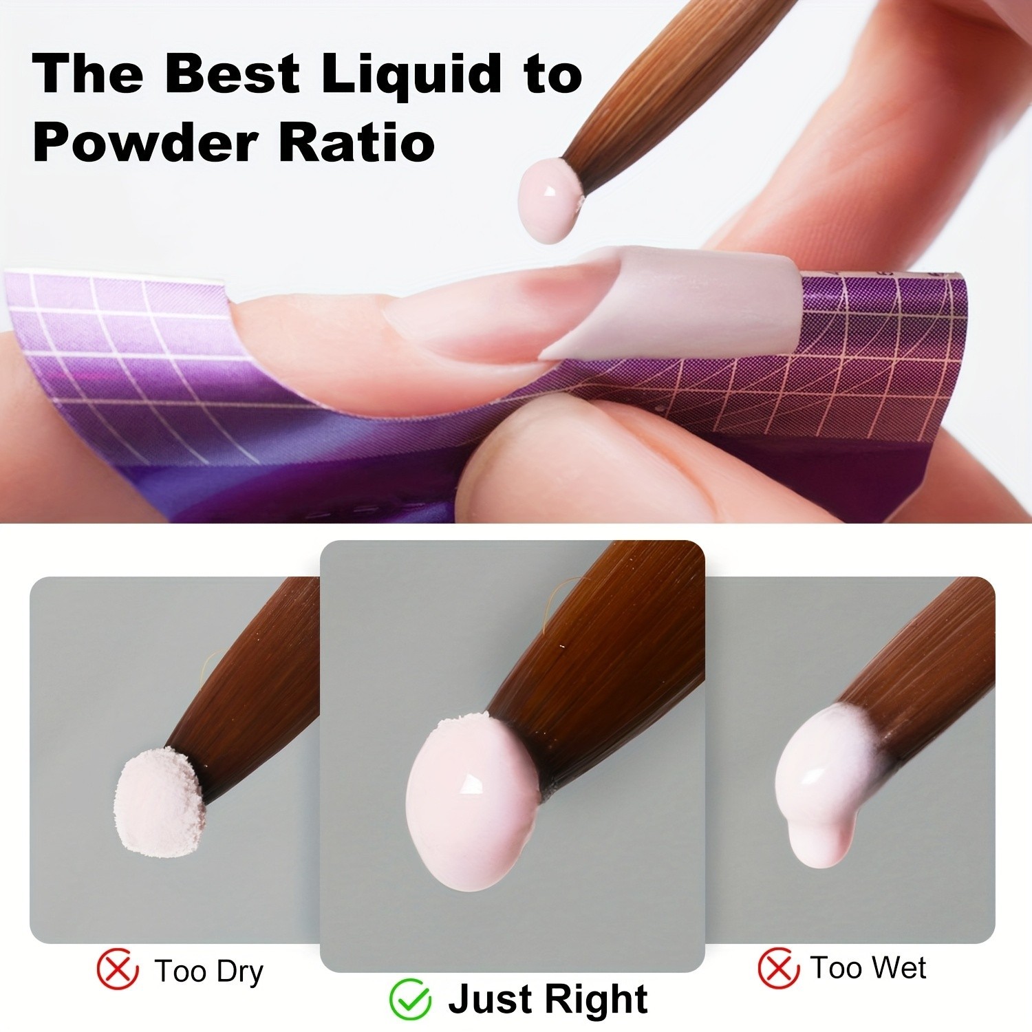 Full Nail Acrylic Nail Kit with Drill & Light Suitable for Beginners – Complete