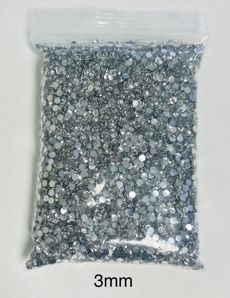 Crystal Diamond Rhinestones Flat Back Round Jewelry Crafting Gems Multipack
