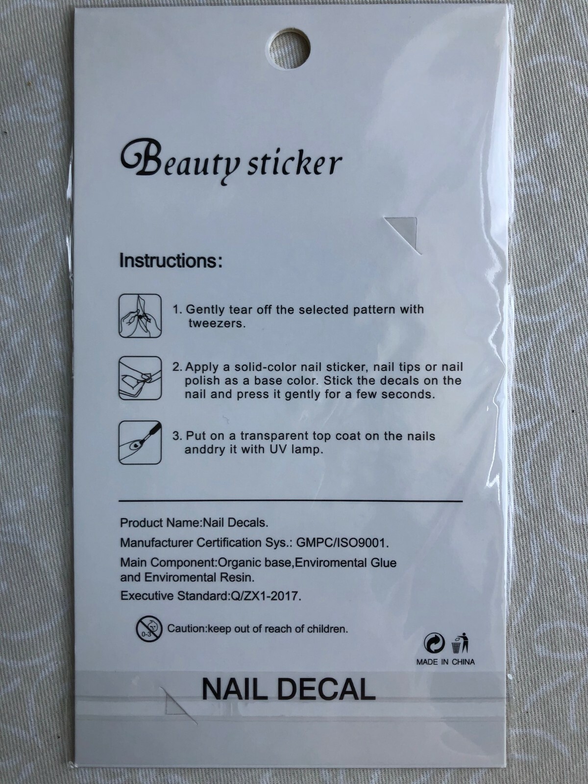 Nail sticker decal 3D Daisy Flower HOT Designs Spring Summer SP96