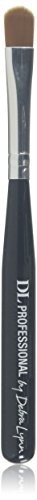 French Manicure Clean-Up Brush 4oz Smile Line Nail Art Tool White Plastic Handle