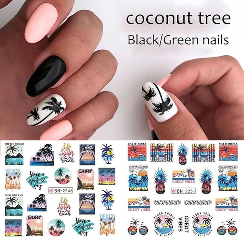 Fall Nail Art Stickers Thanksgiving Nail Decals Thanksgiving 12 Sheets