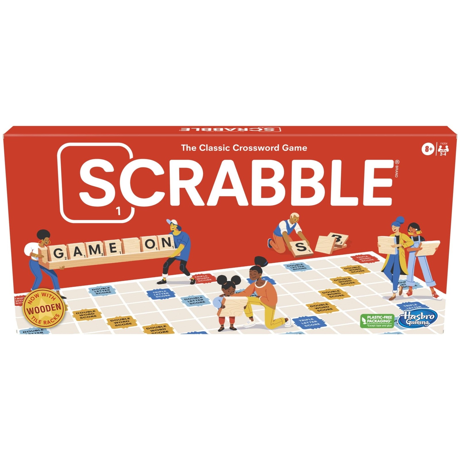 Hasbro Gaming Scrabble Board Game, Classic Word Games Medium, Not Applicable