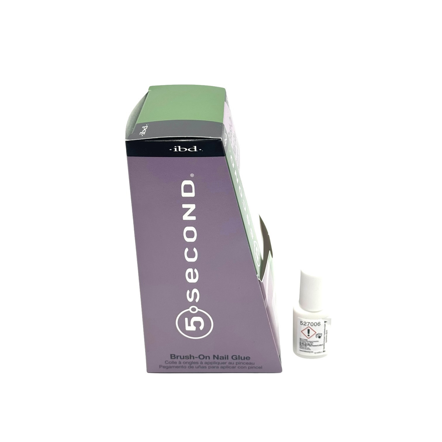 Ibd 5 Second Brush On Nail Glue Treatments by IBD (Pack of 4) – 527006