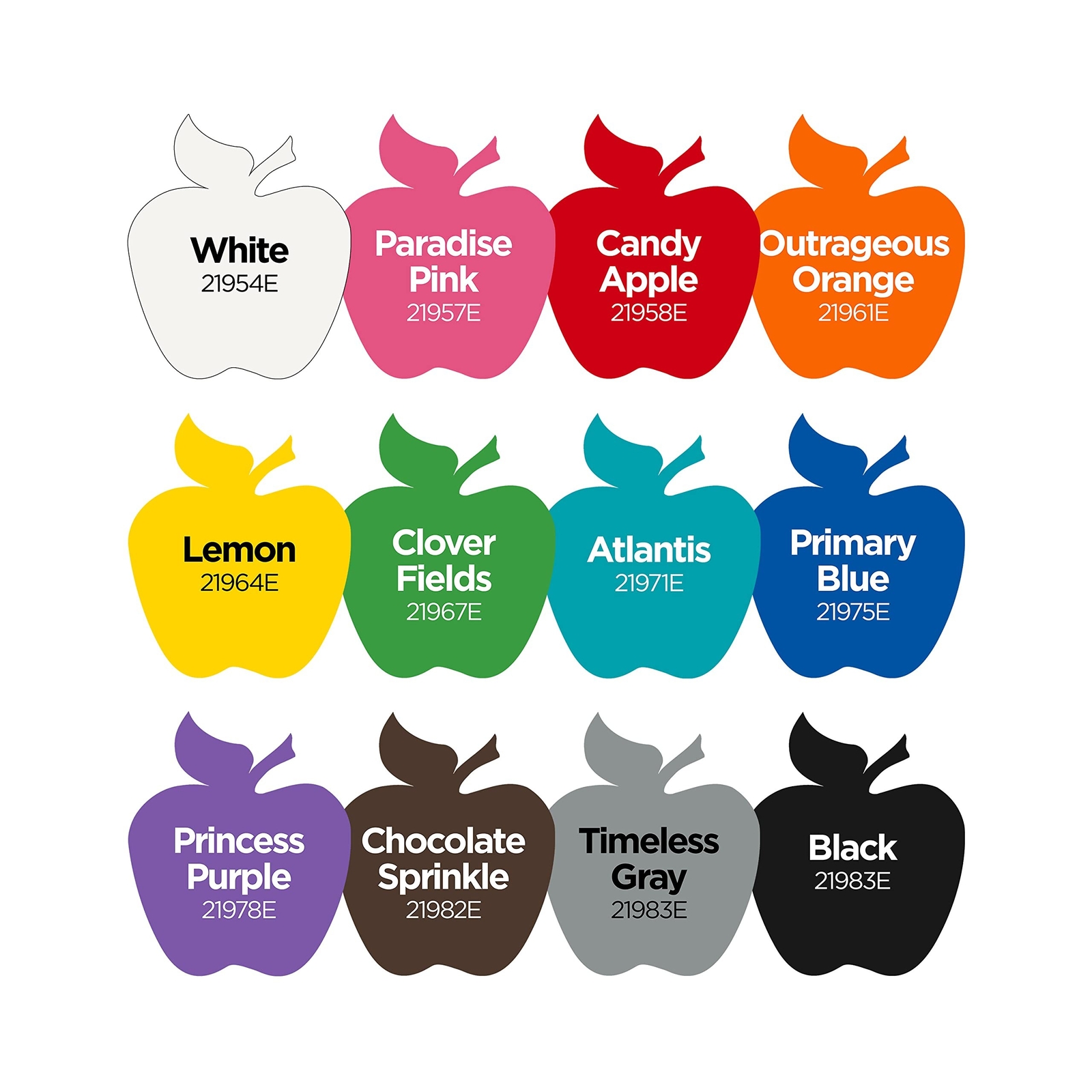 Apple Barrel Essentials Acrylic Paint Set, 12, 24 Fl Oz (Pack of 1)
