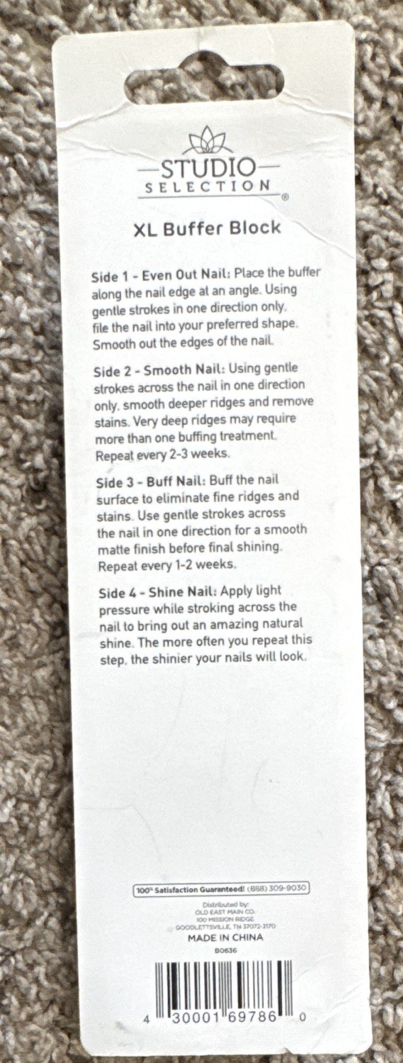 Nail Bundle – 2 packs nails and 1 Buffer Block