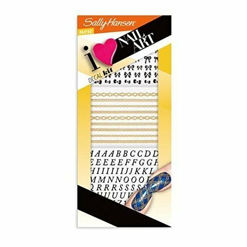 1pc Sally Hansen I Heart Nail Art Decal Kit