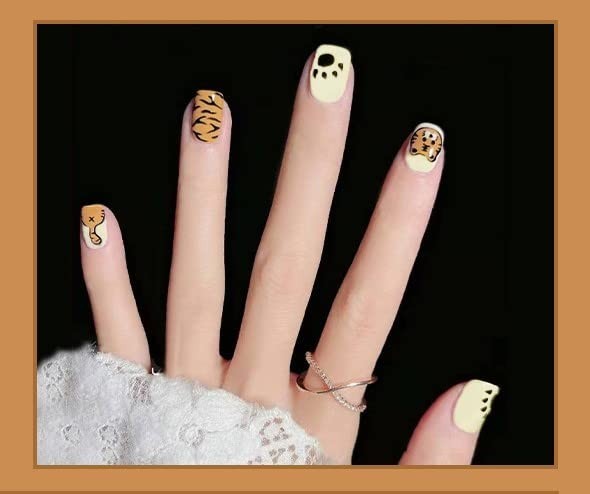 Secret Lives® acrylic press on nails designer artifical 24 nails extension
