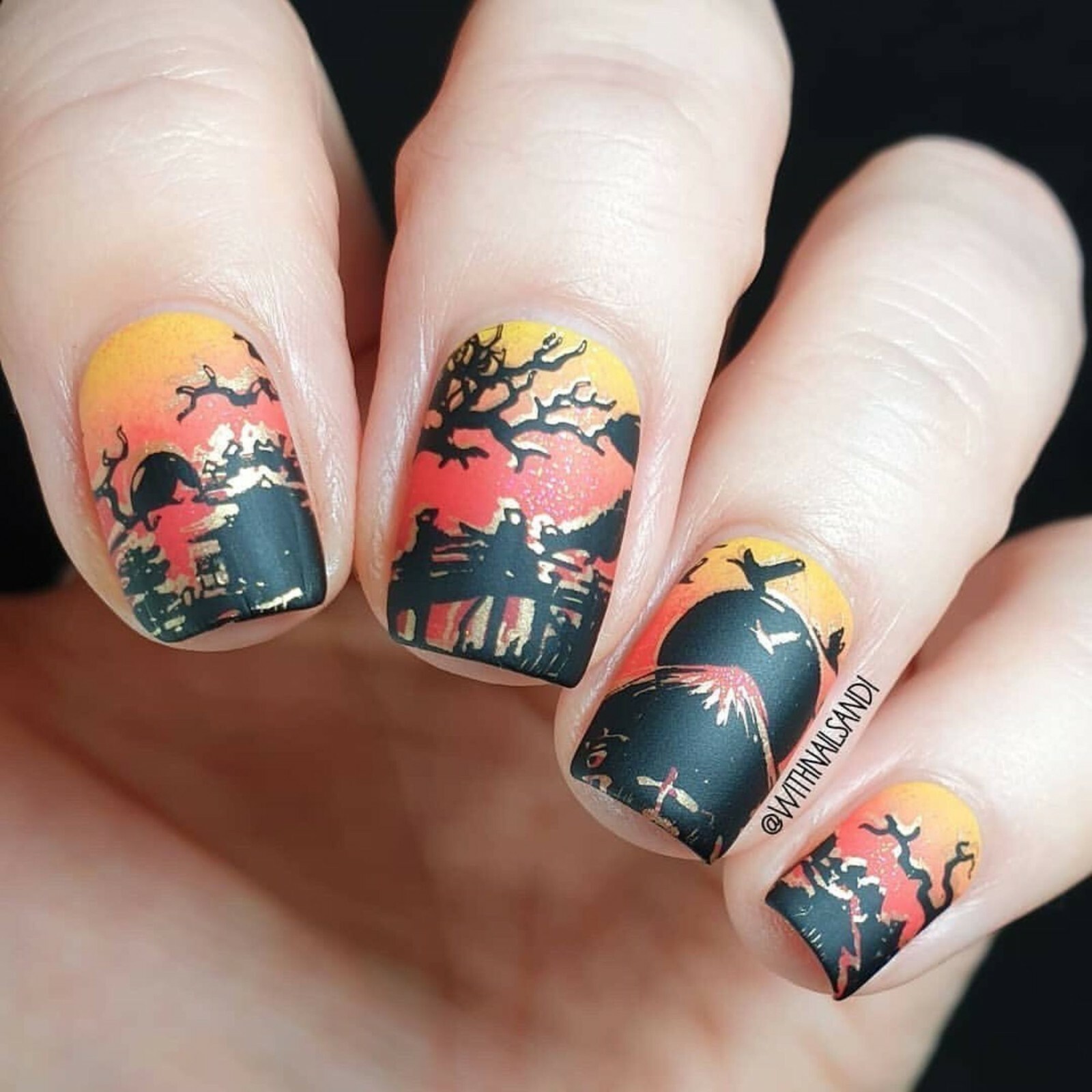 B051 I Just Want Sushi Stamping Plate For Stamped Nail Art Design