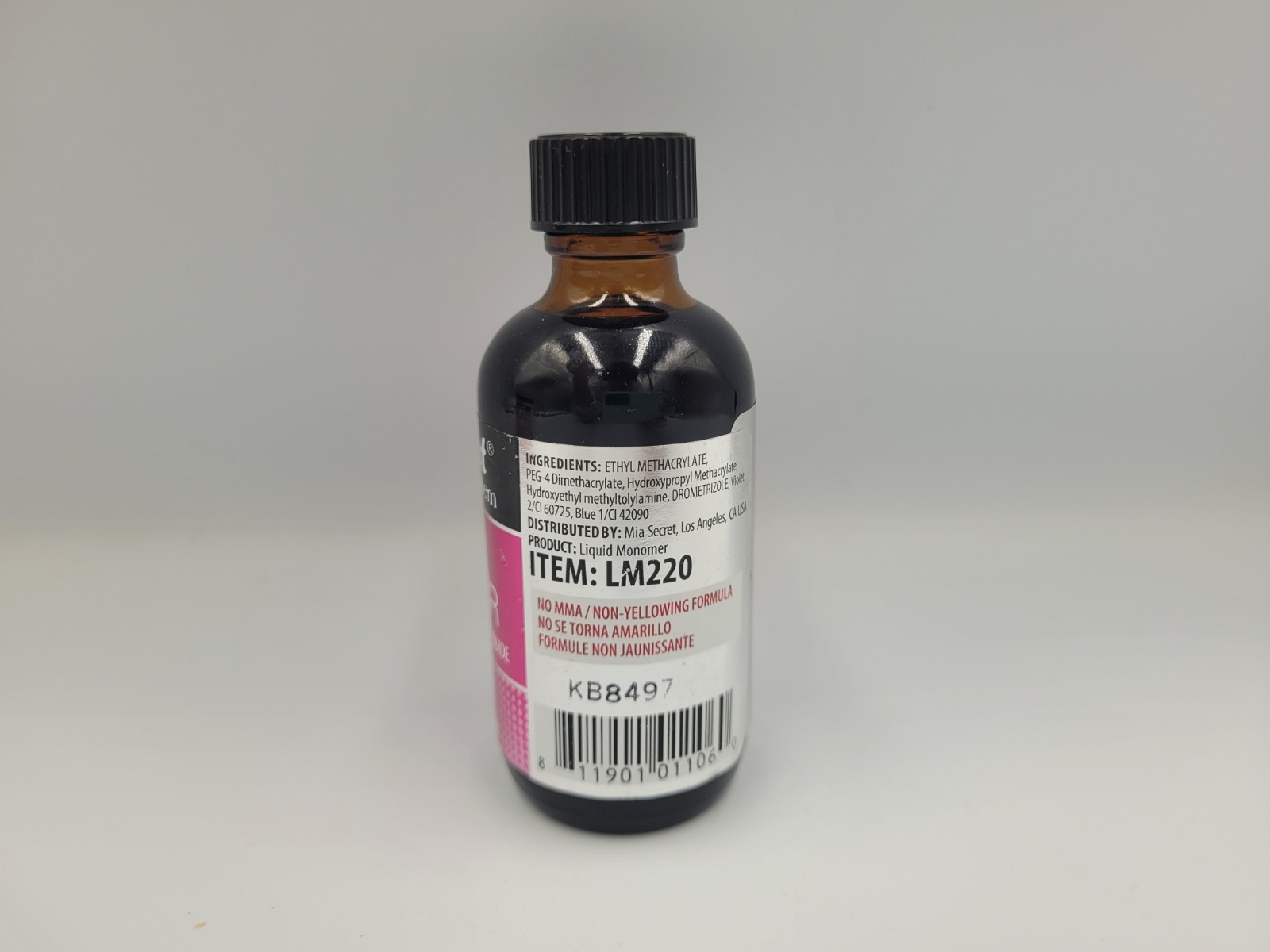 Mia Secret Liquid Monomer 2 oz – New