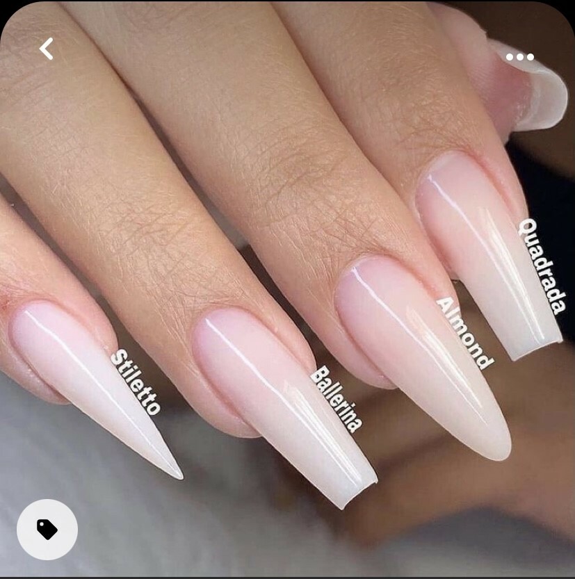 Nude Press on Nails With Diamond accent finger and Diamond cuticals