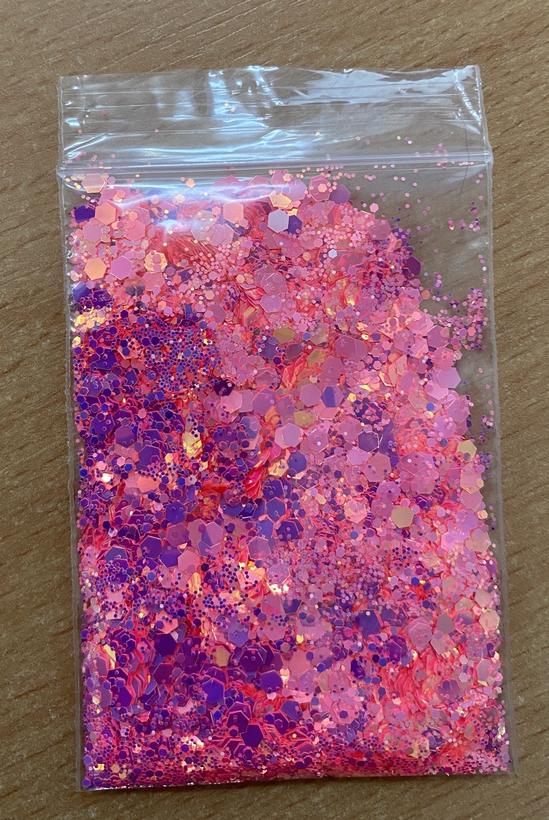 PREMIUM CHUNKY GLITTER MIX – 5g Bag | Iridescent Holographic & Colour Changing