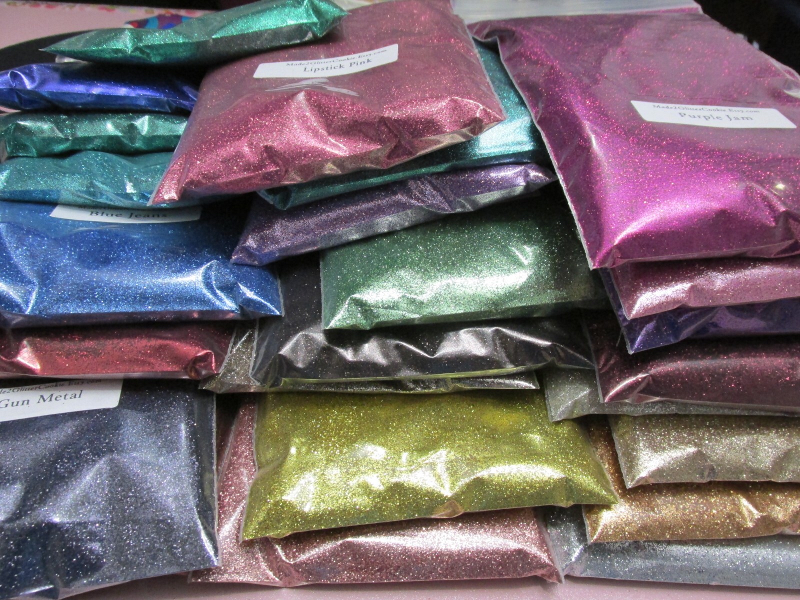 30 pieces Glitter Bundle for nail art