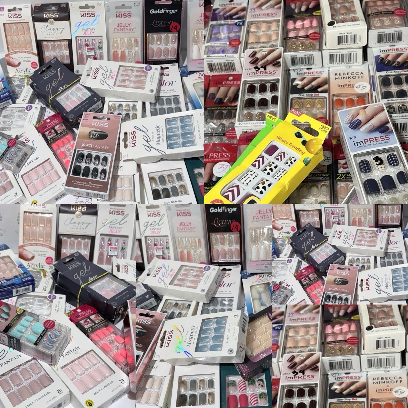 Kiss imPRESS, Press On Manicure,False Nails/CharmsCHOOSE💅BUY5+get 1 FREE