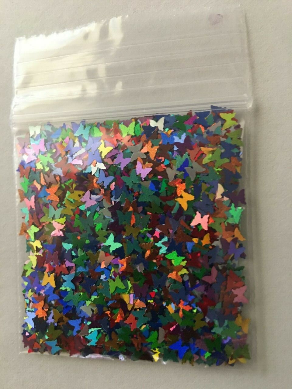 Solvent Resistant BUTTERFLY shape Glitter (Multi B) Nail Art Face Crafts 1tsp-US