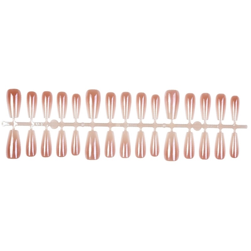 Long French False Nails On Nails Set Press on Nails for Any Occasion