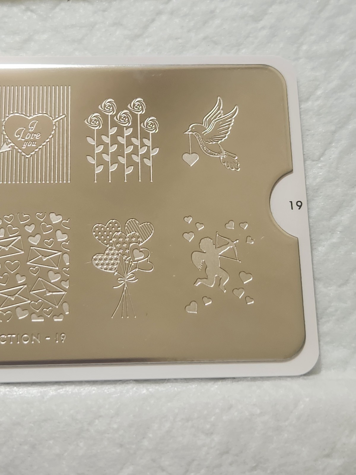 MoYou London Nail Stamping Plate – Festive 19 Valentine’s Day, Love