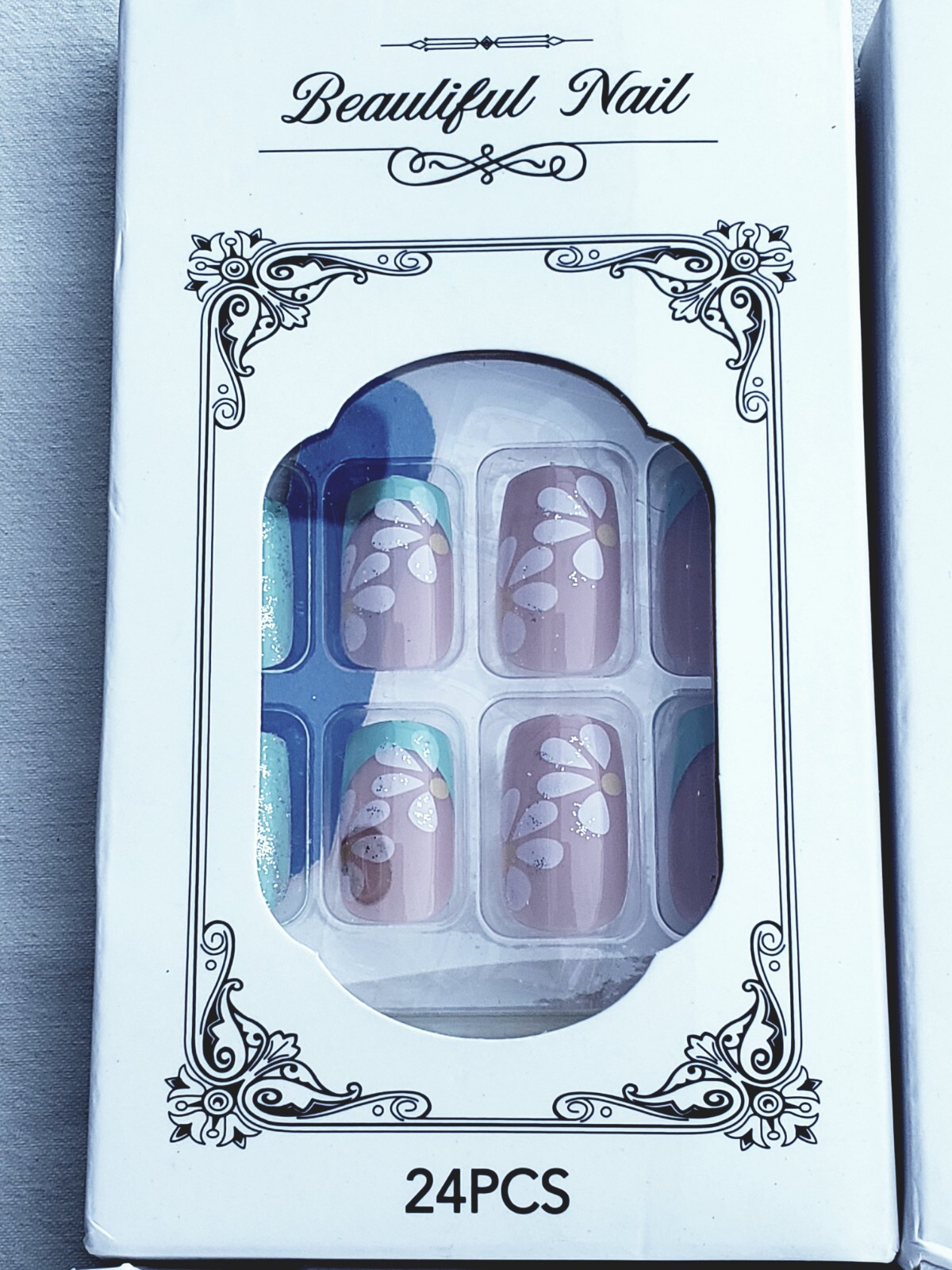 4-NEW Beautiful Nail For Wonderful Nail Collection 24 pcs