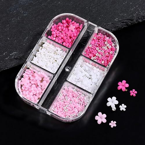 3D Flowers for Nails, 3D Flowers Nail Charms, Metal Butterfly butterfly-flowers