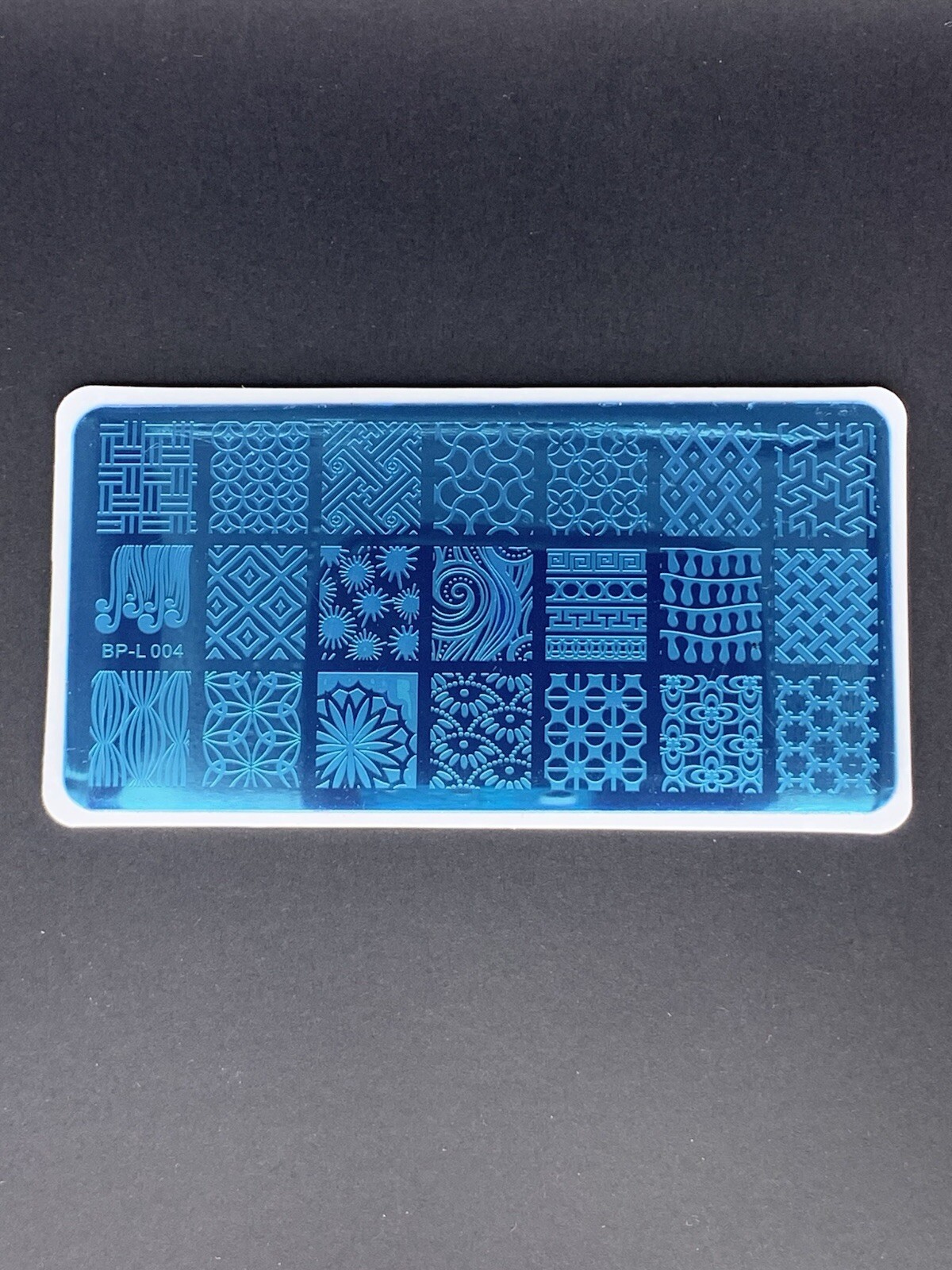 Nail Art Stamp Stamping Plate BP-L004 Pattern Swirl Hearts Damask