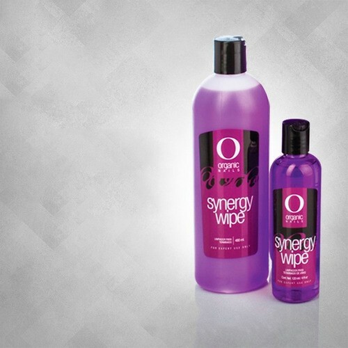 Organic Nails Synergy Wipe Limpiador de Uñas 120 ml 4 oz