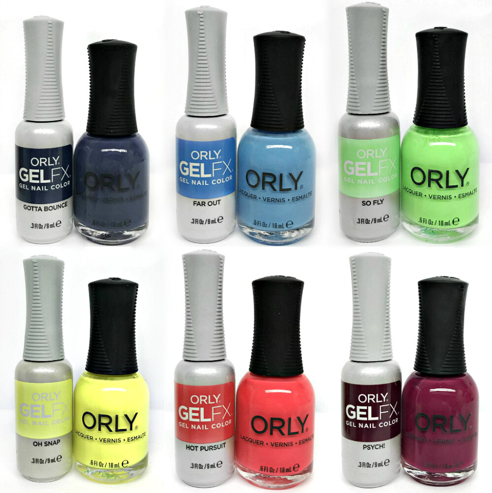 Orly Perfect Pair (Gelfx + NL) – RETROWAVE Summer 2020 – Choose Any Duo