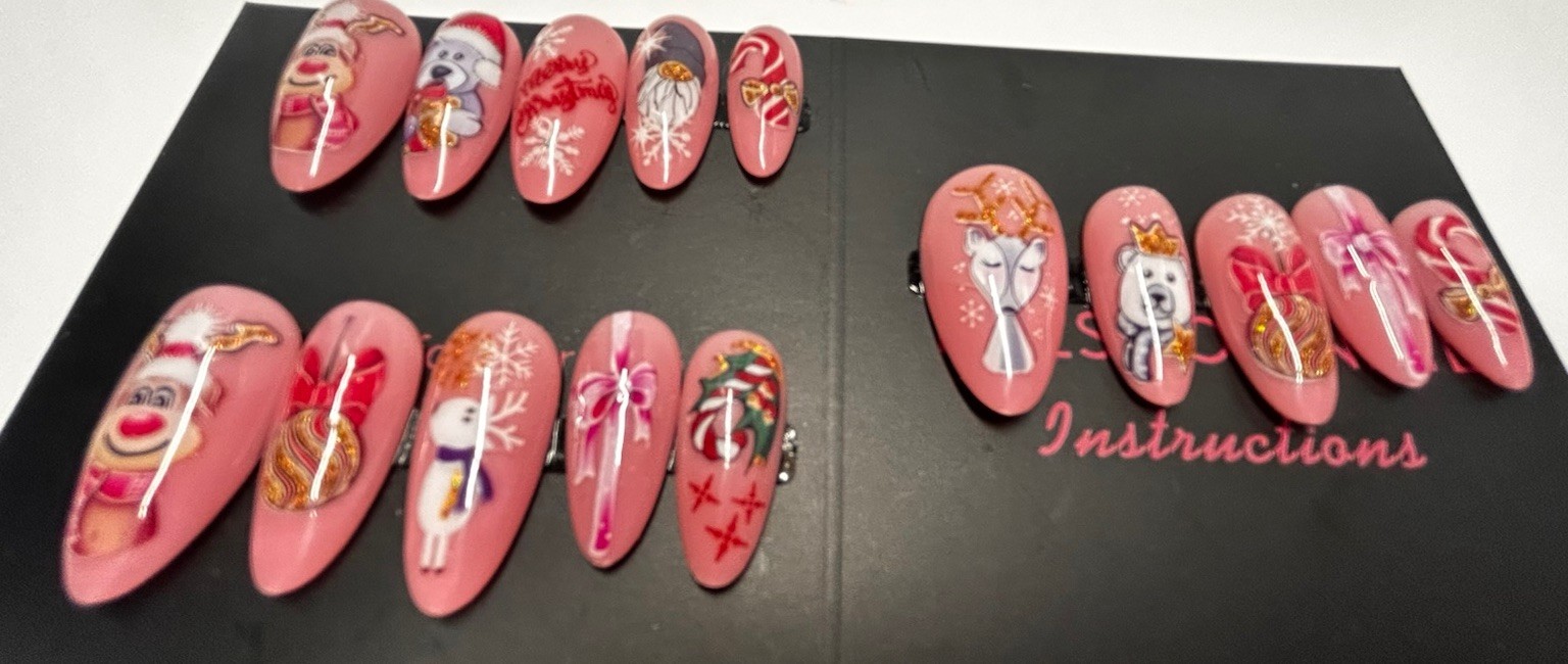 press on nails handmade. I Customized To check out my Cart