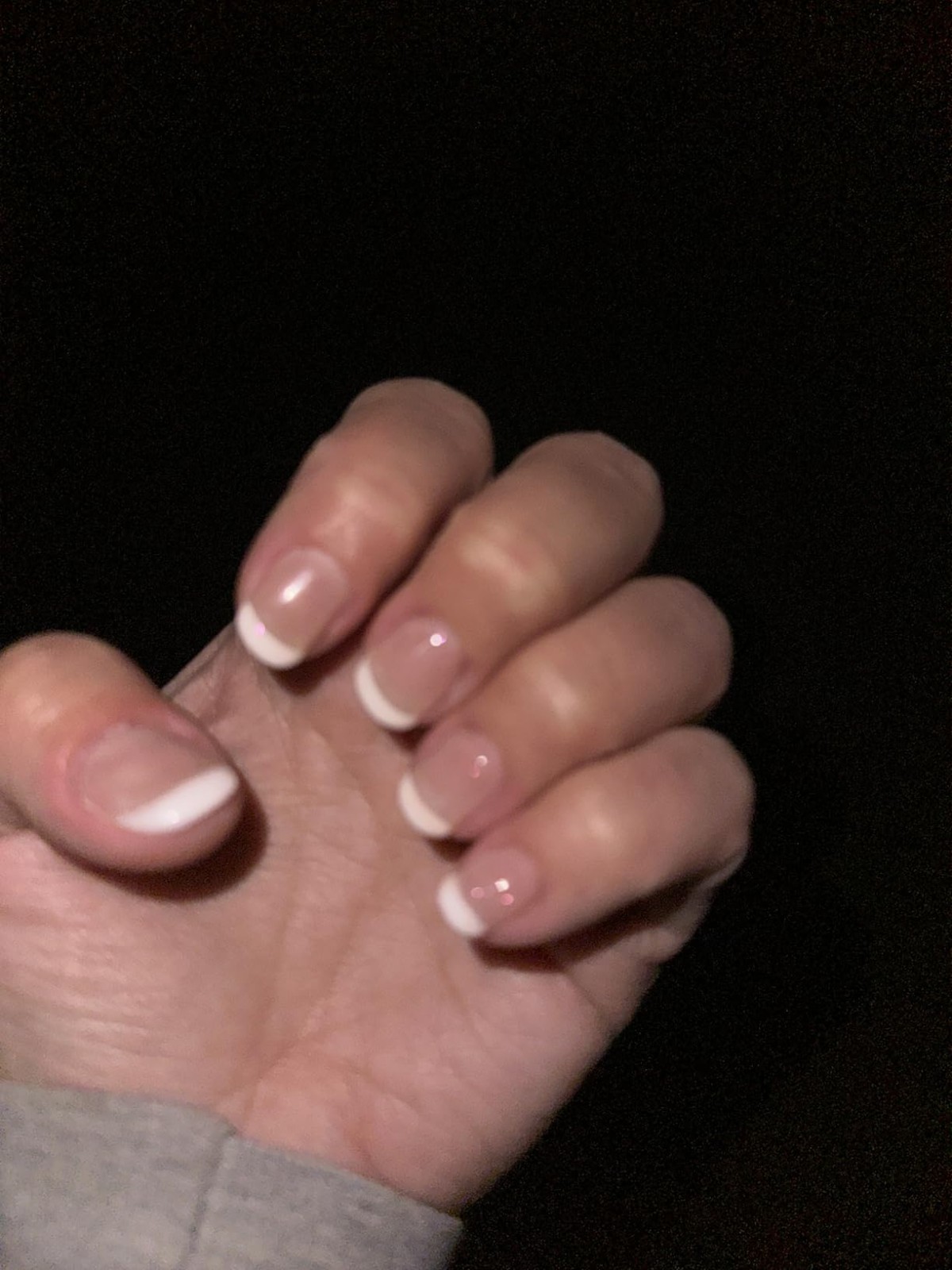 Long-lasting Extra Short Square Gel Nail Tips – No Trace, 21 Days of Perfection