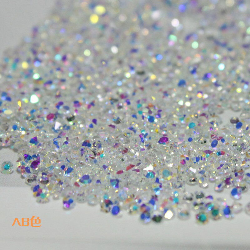 14400pcs Colours Chaton Nail Art Rhinestone Glass Tiny Mini pixie Rhinestones