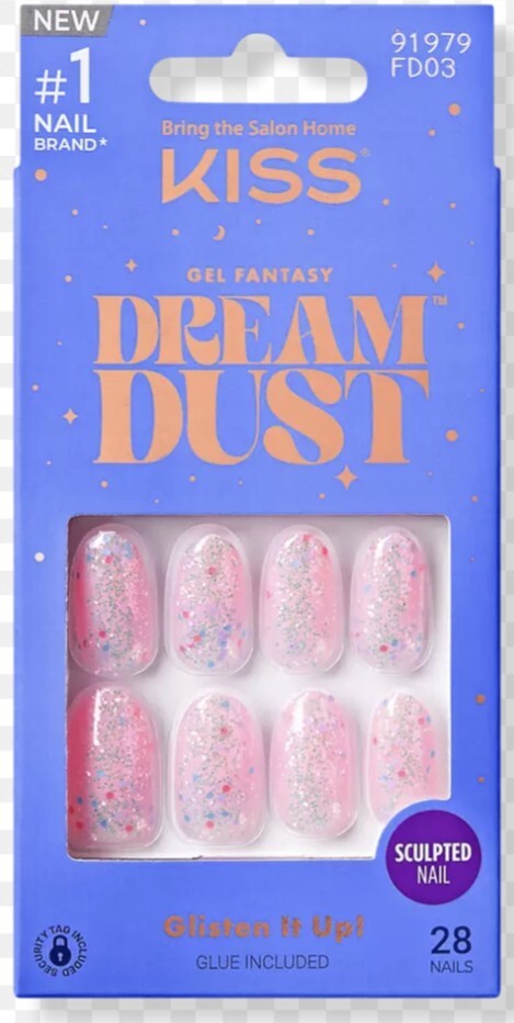 KISS Gel Fantasy Dream Dust, Glue On Nails ~ You Choose