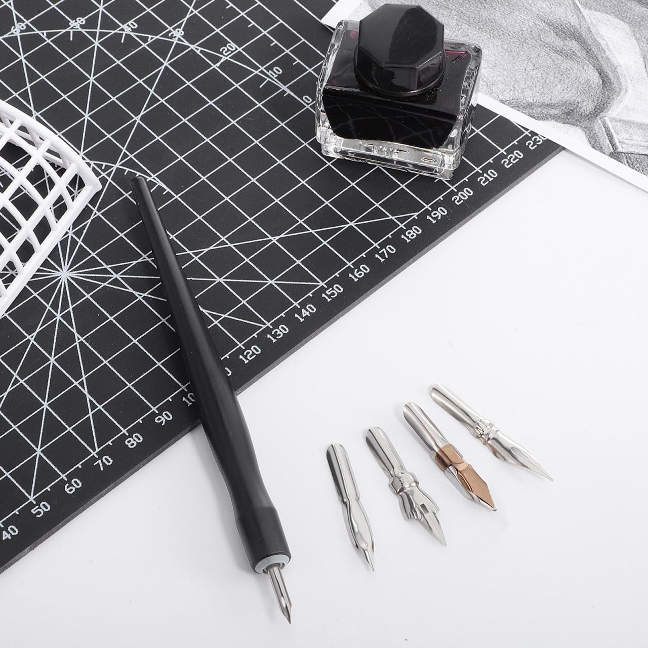 1 Set Multifunctional Pen Accent Color Art Panel Liner Drawing Decorative Line