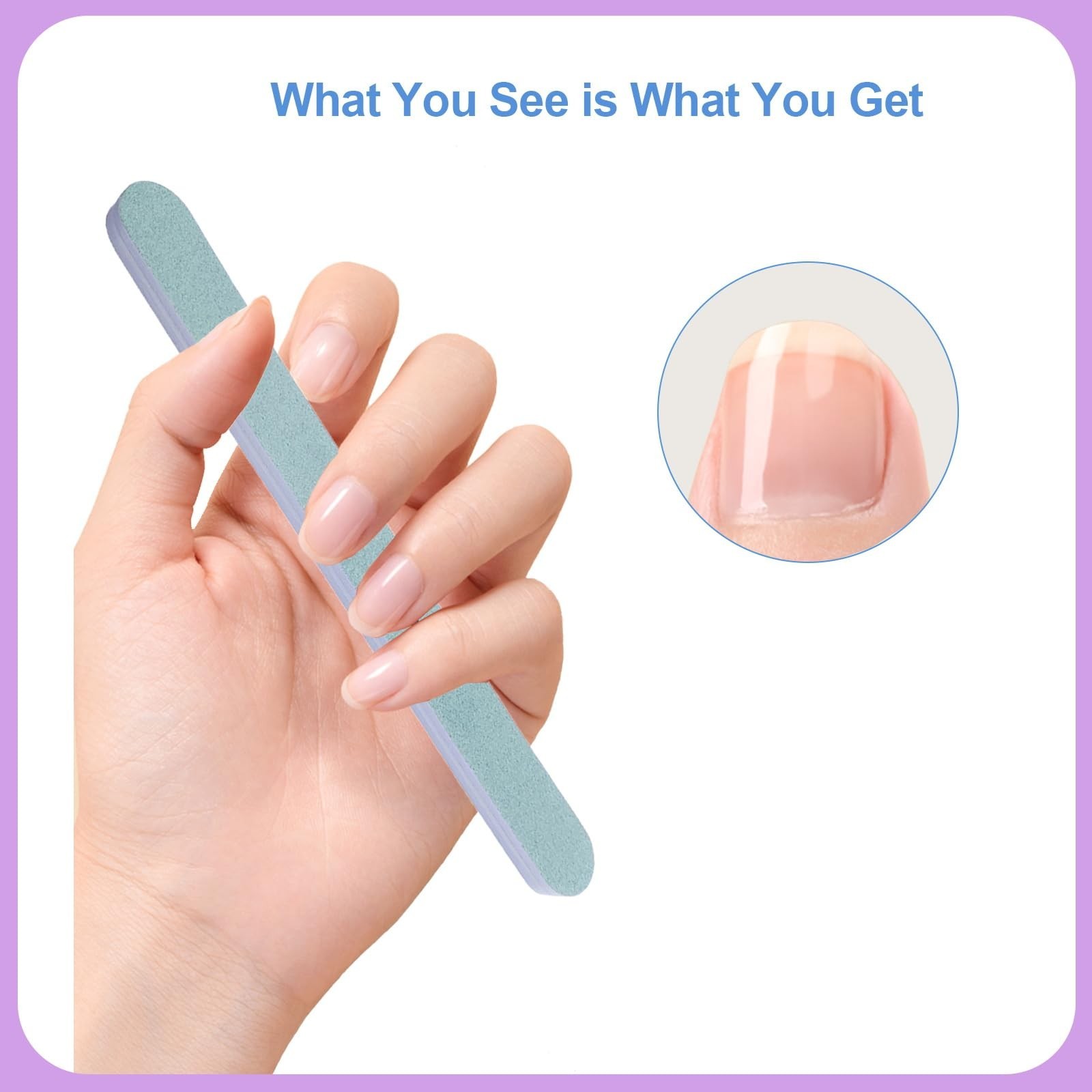 Nail File and Buffer Set (16 Pack), Nail File Kit Professional Nail Files & B…