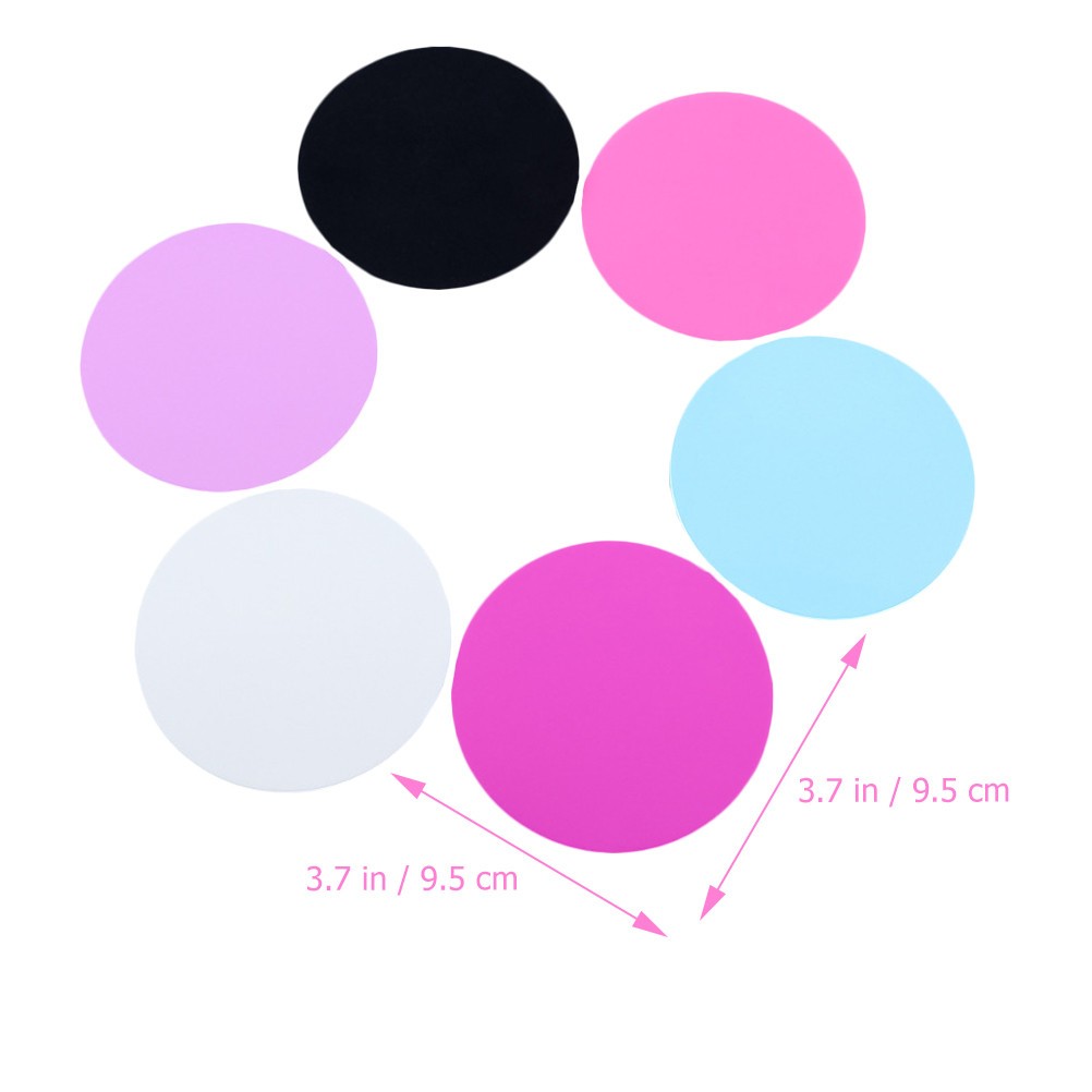 6 Pcs Makeup Color Palette Pigment for Nails Salon Mixing Palettes