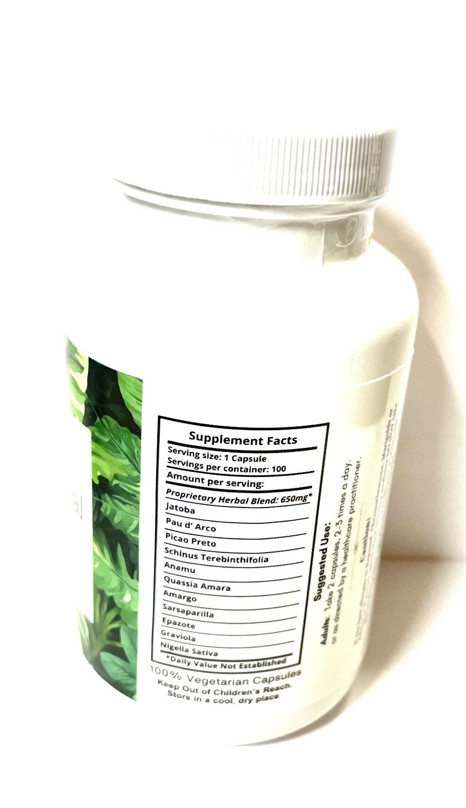 ParaFungal by Rainforest Remedies for Toenail Fungus + Parasites +Anti-Bacterial